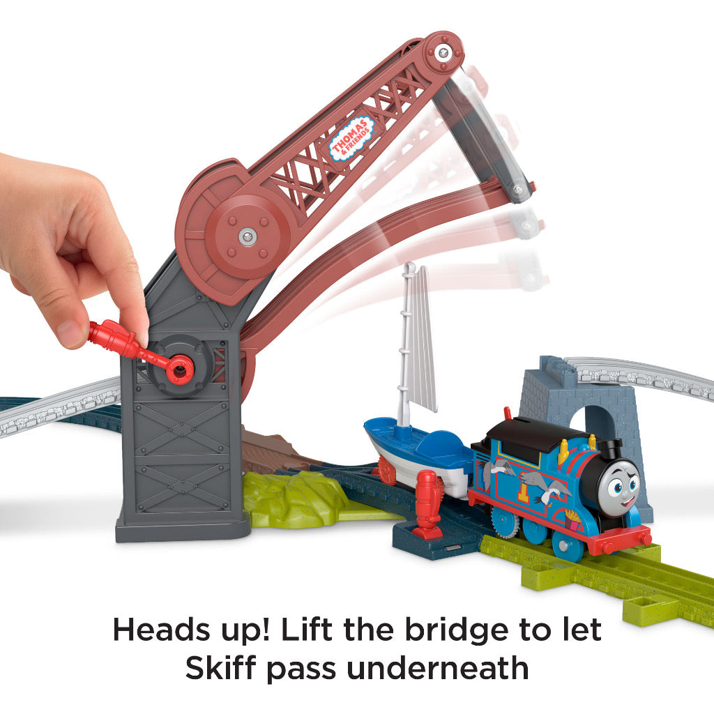 Thomas & Friends Track Master Bridge Lift Thomas & Skiff Set
