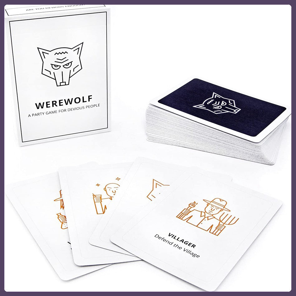 Werewolf Board Game : A Party Game for Devious People ( Card Game)