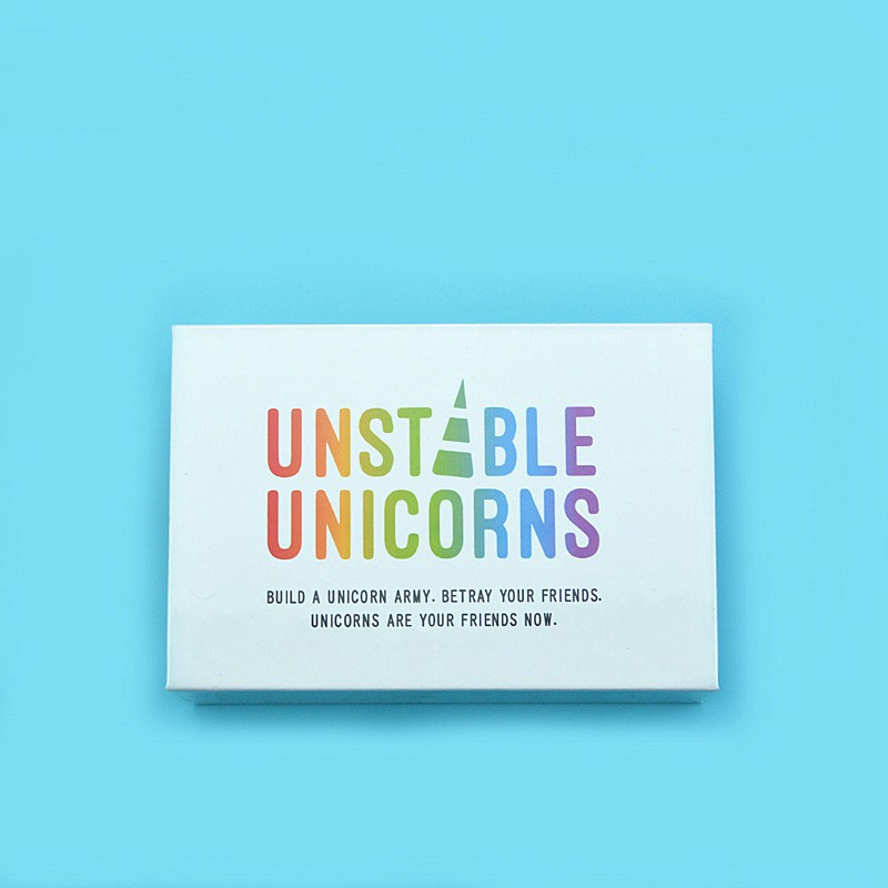 Unstable Unicorns Board Game Card Parent-child Interaction Board Game