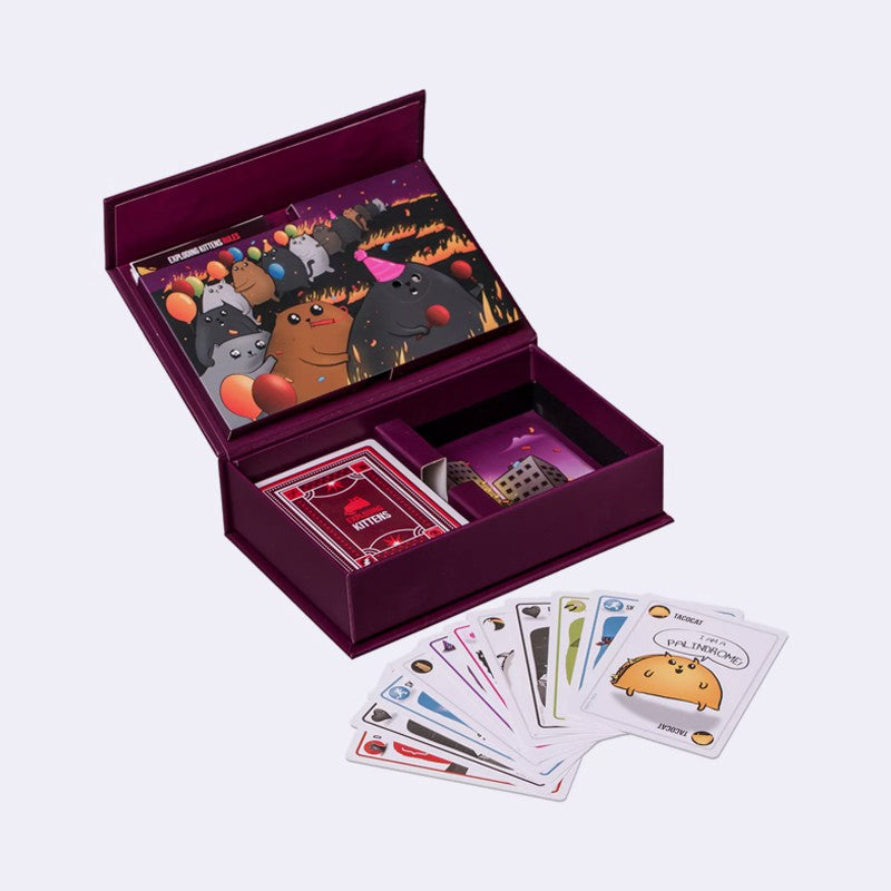 Exploding Kittens Card Game-Party Pack (no music) Board Game