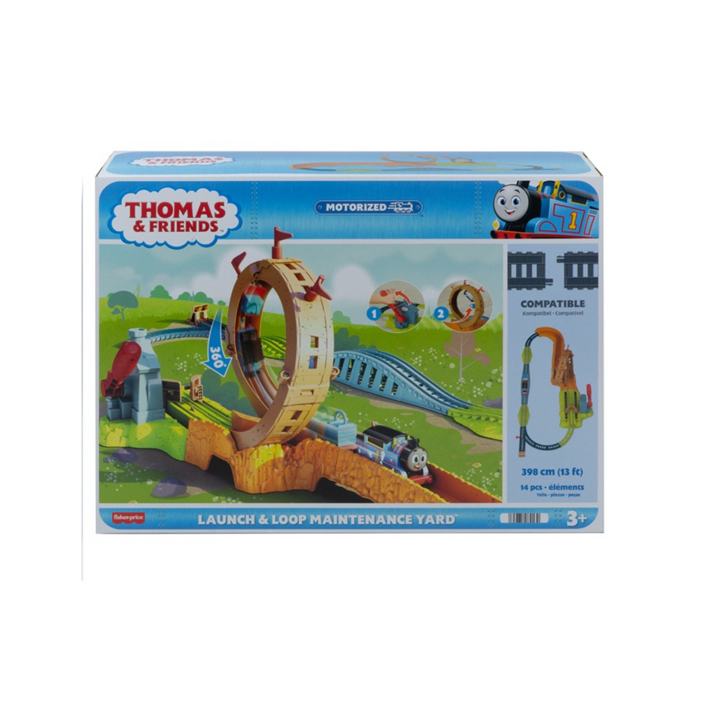 Thomas & Friends Tracker Master Motorized Launch & Loop Maintenance Yard