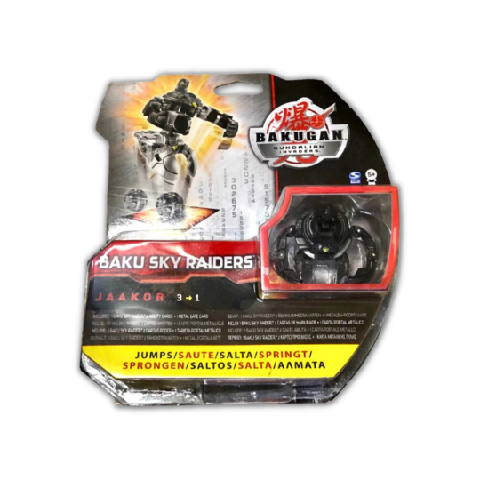 Bakugan Baku Sky Raiders Darkus JAAKOR 3-1 NIP | Authentic , Sega toys | Second hand , Used | VTTO00474