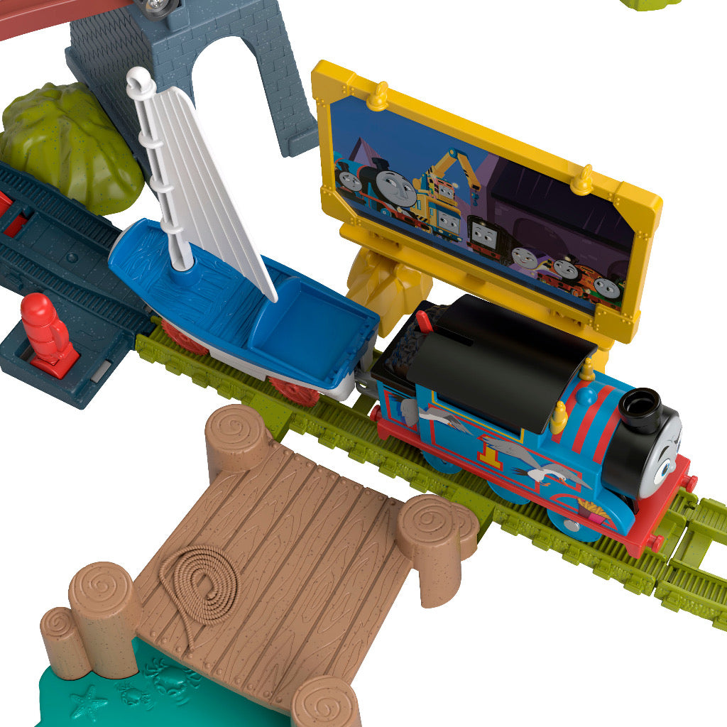 Thomas & Friends Track Master Bridge Lift Thomas & Skiff Set