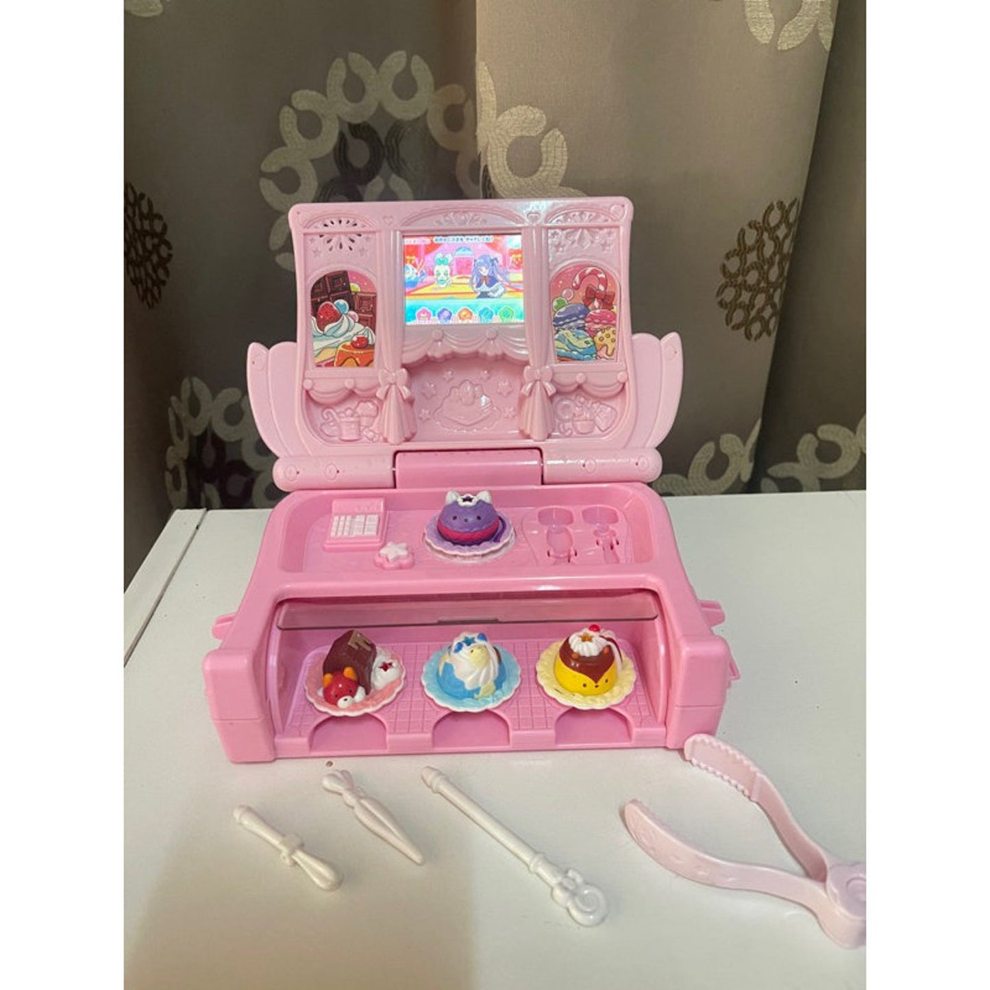 Precure Pretty Cute Kira Kira a la Mode Kira Patisserie | Authentic , Bandai | Used , All Fuction work fine | VTTO01386