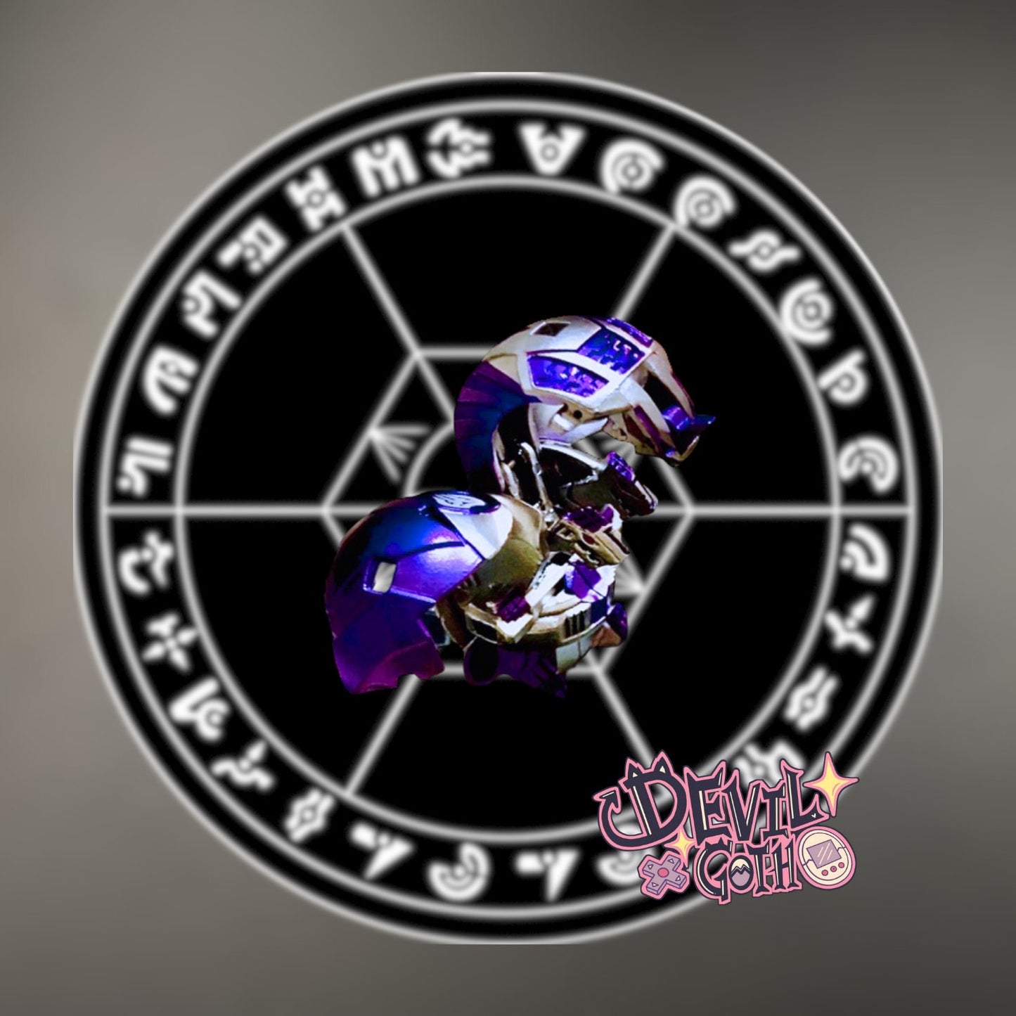 Bakugan Season 2 , New Vestroia , Black darkus Hades ( Custom Painted As Anime )