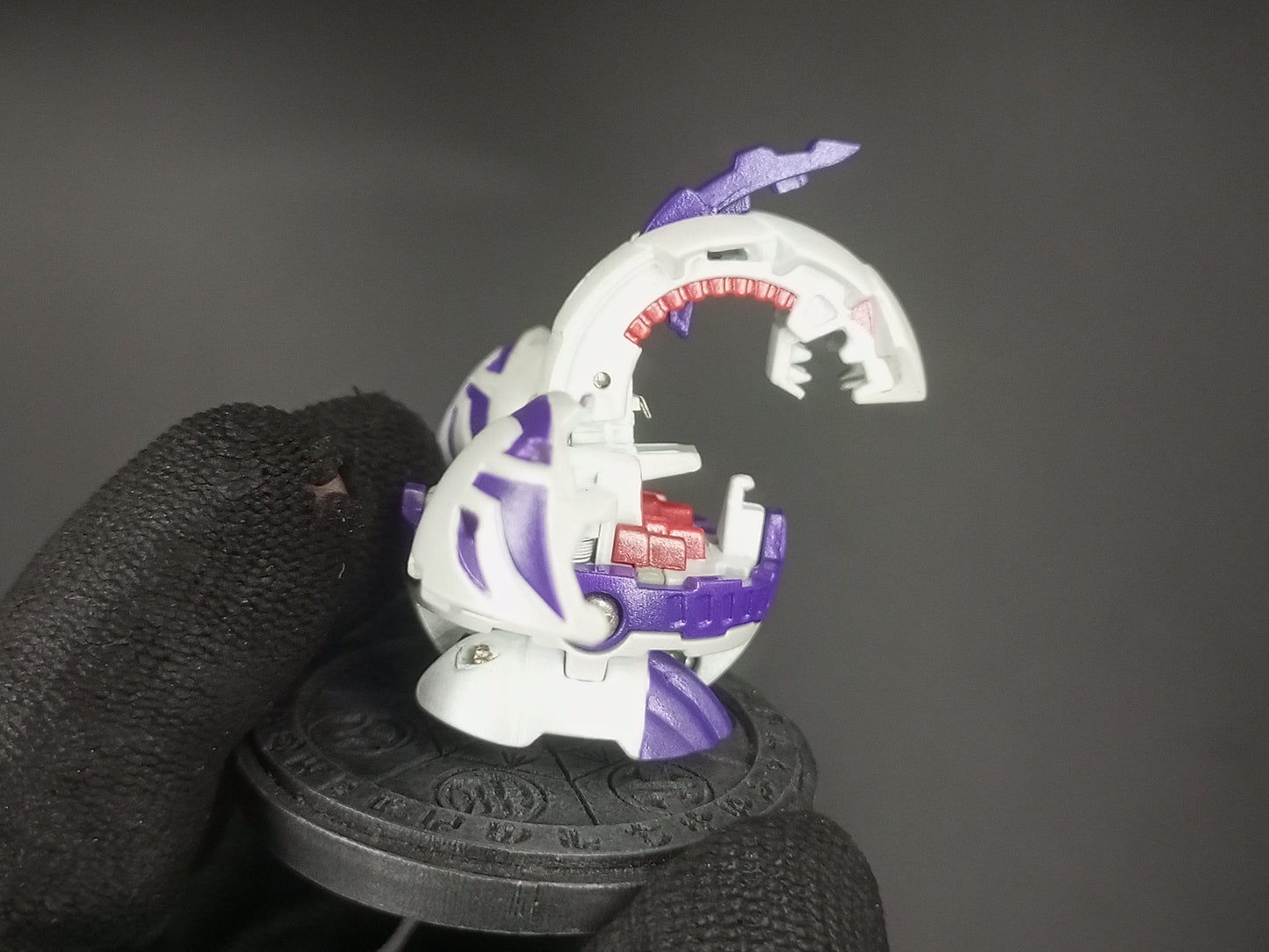 Bakugan Battle Brawlers White Pearl Naga ( Custom Painted As Anime )