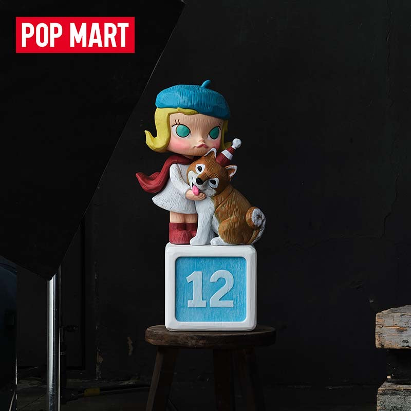 POPMART Molly ANNIVERSARY STATUES CLASSICAL RETRO (Genuine)