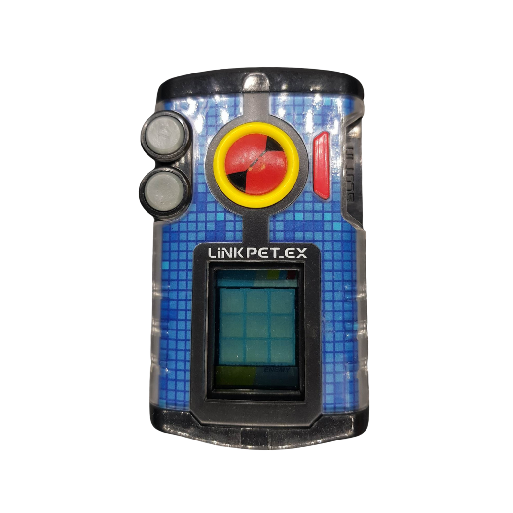 Rockman/ Mega man link pet exe ,Black | Used |Rare toy, Authentic | Japan language | SKU VTVP01026