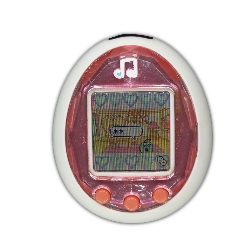 Tamagotchi ID Lovely melody Japan ver. | Used Display yellowish , Dirty shell,Break | Sku VTVP 01180