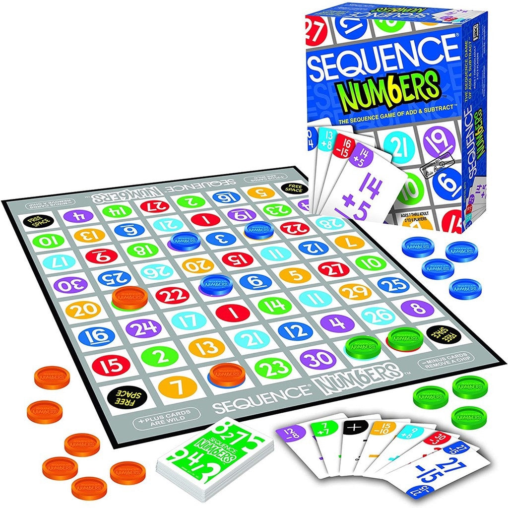 Sequence Number Board Game