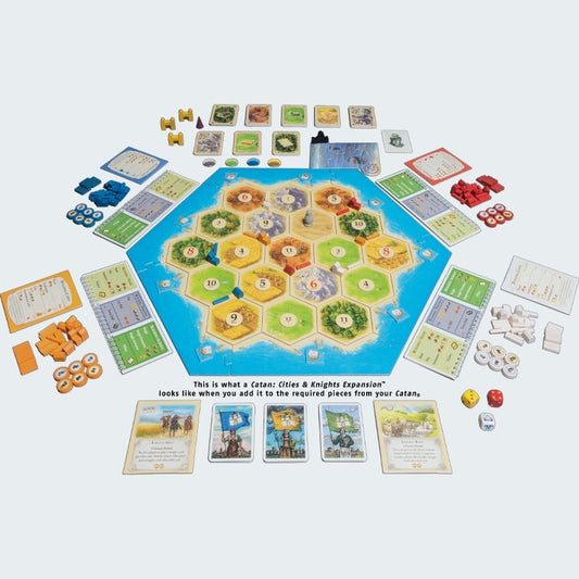 Catan: Cities & Knights Expansion Strategy Board Game