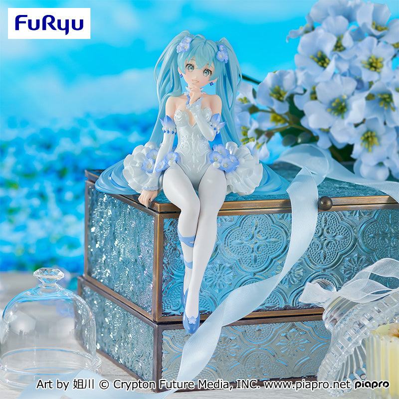 Hatsune Miku Flower Fairy Nemophila - Noodle Stopper Figure FuRyu