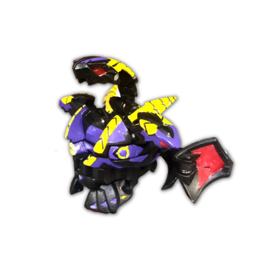 Bakugan Evolved Darkus Black Knight Percival Custom Painted | Authentic , Sega toys | Second hand , Used | VTTO00466