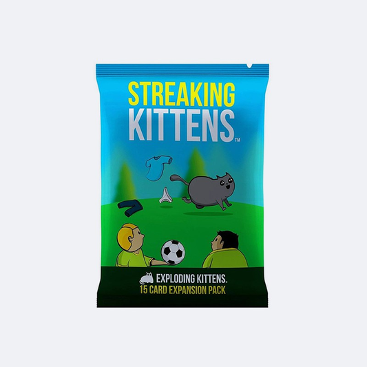 Streaking Kittens: The Second Expansion of Exploding Kittens Board Game