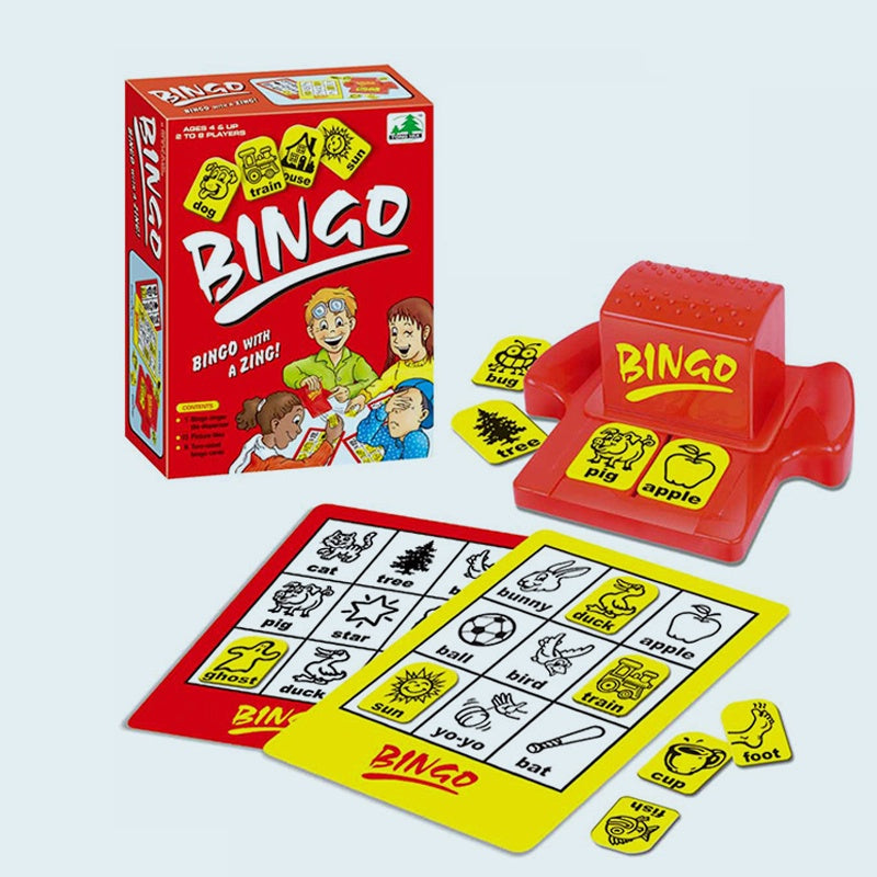 Bingo Award Winning Preschool Game for Pre/ Early Readers Age 4 and Up