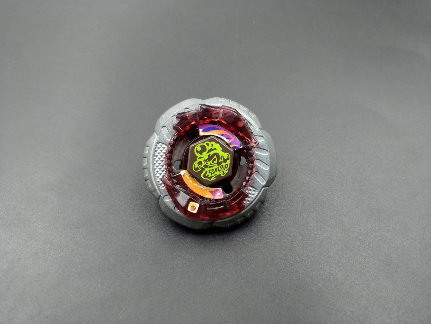 SKU BB03 F75 | Beyblade metal fight Takara , Brown Rock Scorpio Good condition