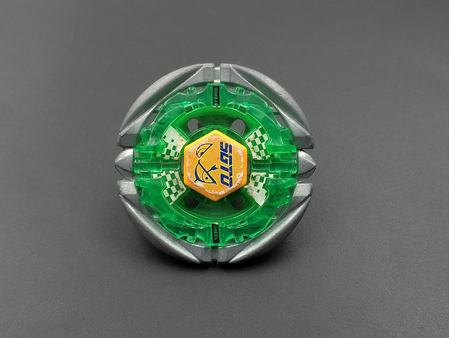 SKU BB03 F76 | Beyblade metal fight Takara , Green Flame Libra Good condition