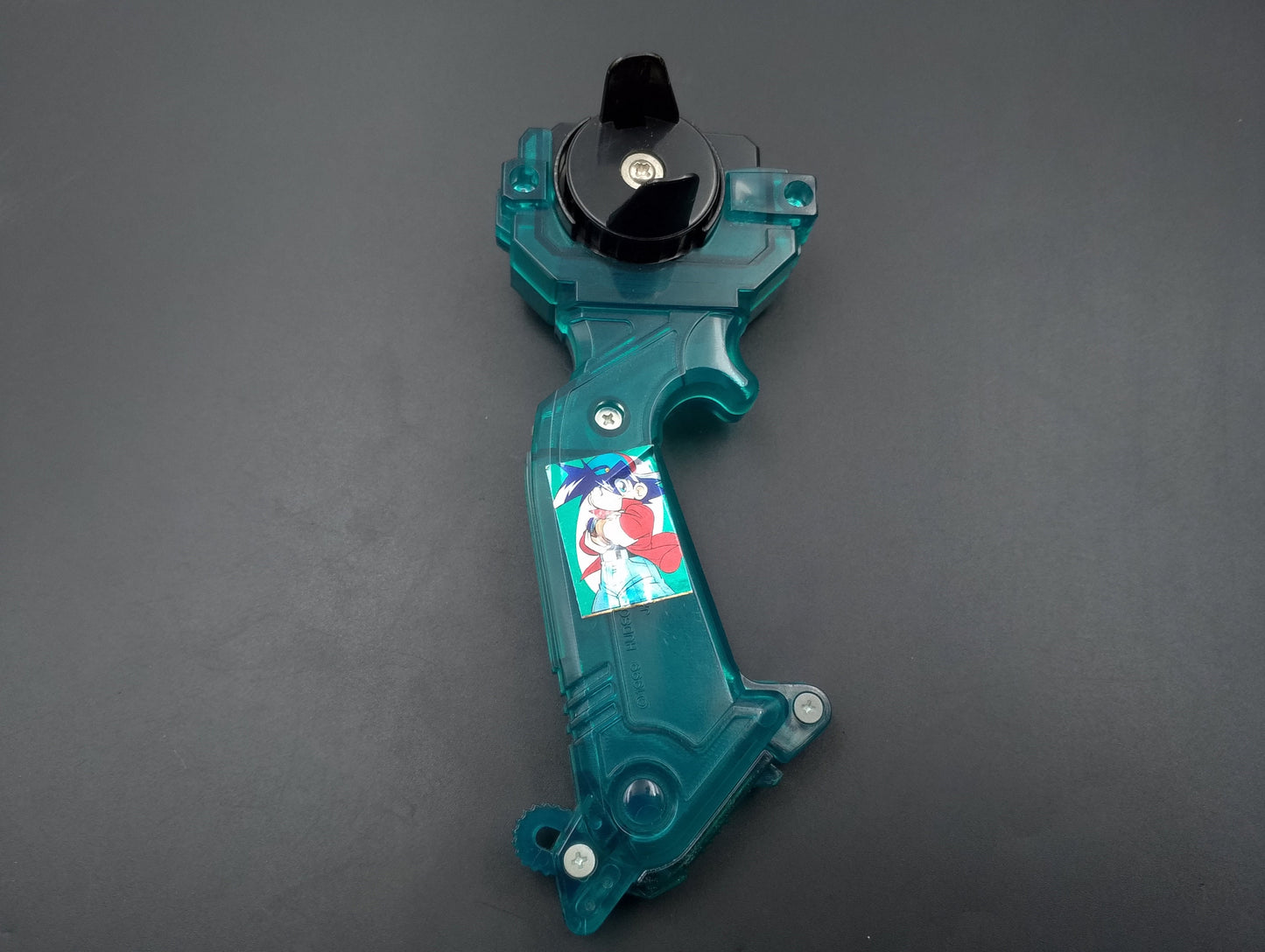 SKU BB2 F94 | Customize shooter Ez grip Blue Translucent rare Beyblade launcher