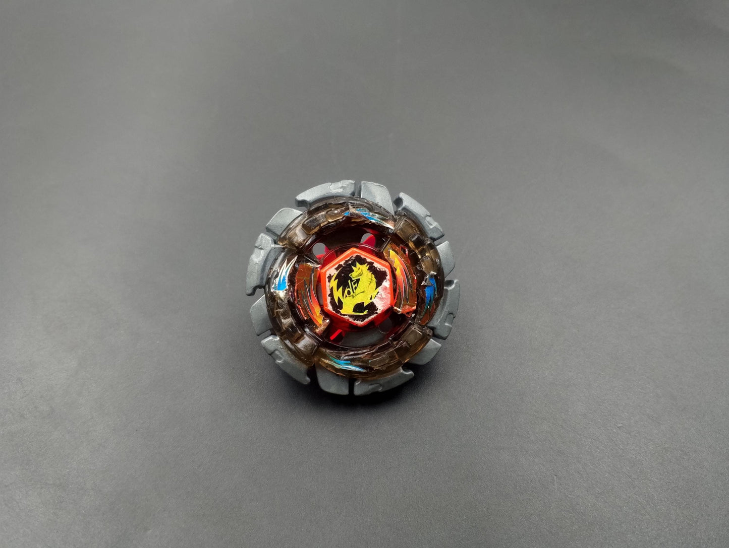 SKU BB03 F83 | Beyblade Metal fight Takara , Brown Bad condition