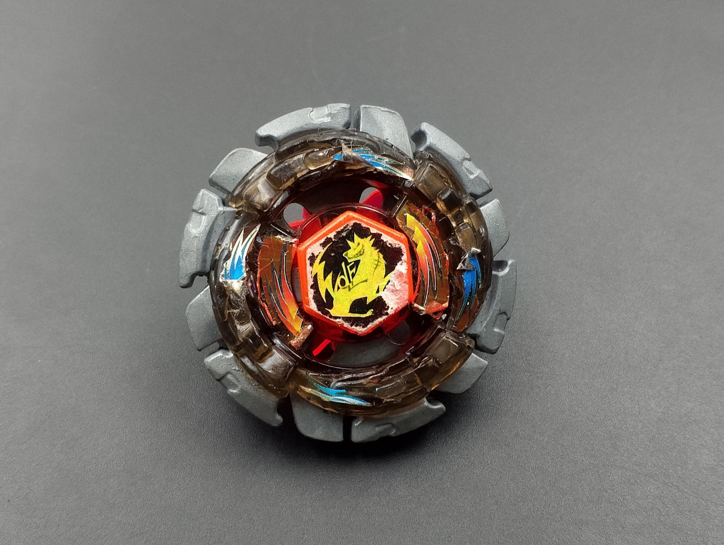 SKU BB03 F83 | Beyblade Metal fight Takara , Brown Bad condition