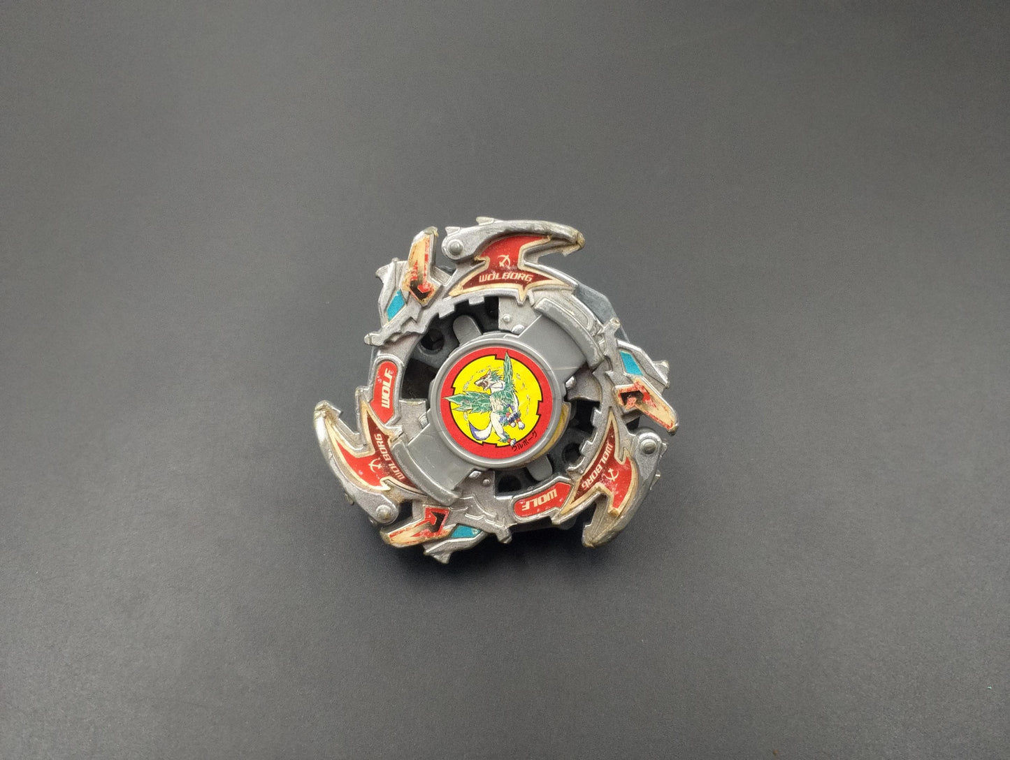 SKU BB02 F165 | Beyblade Takara , Gray Wolborg Wolf Bad condition