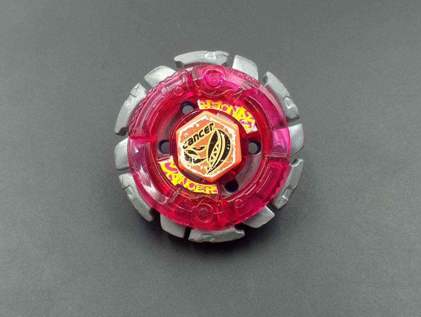 SKU BBM F41 | Beyblade metal fight Takara , Dark Cancer Red