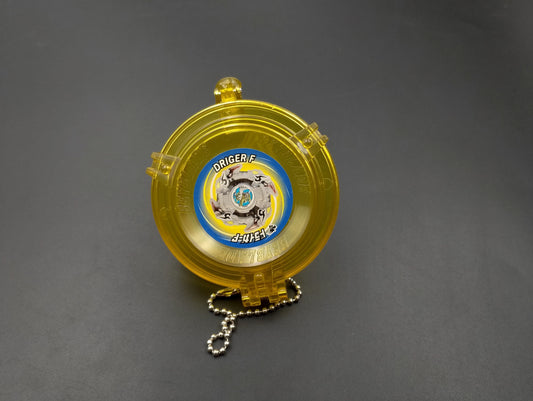 SKU BB2 F96 |Beyblade Takara , case Yellow Driger F