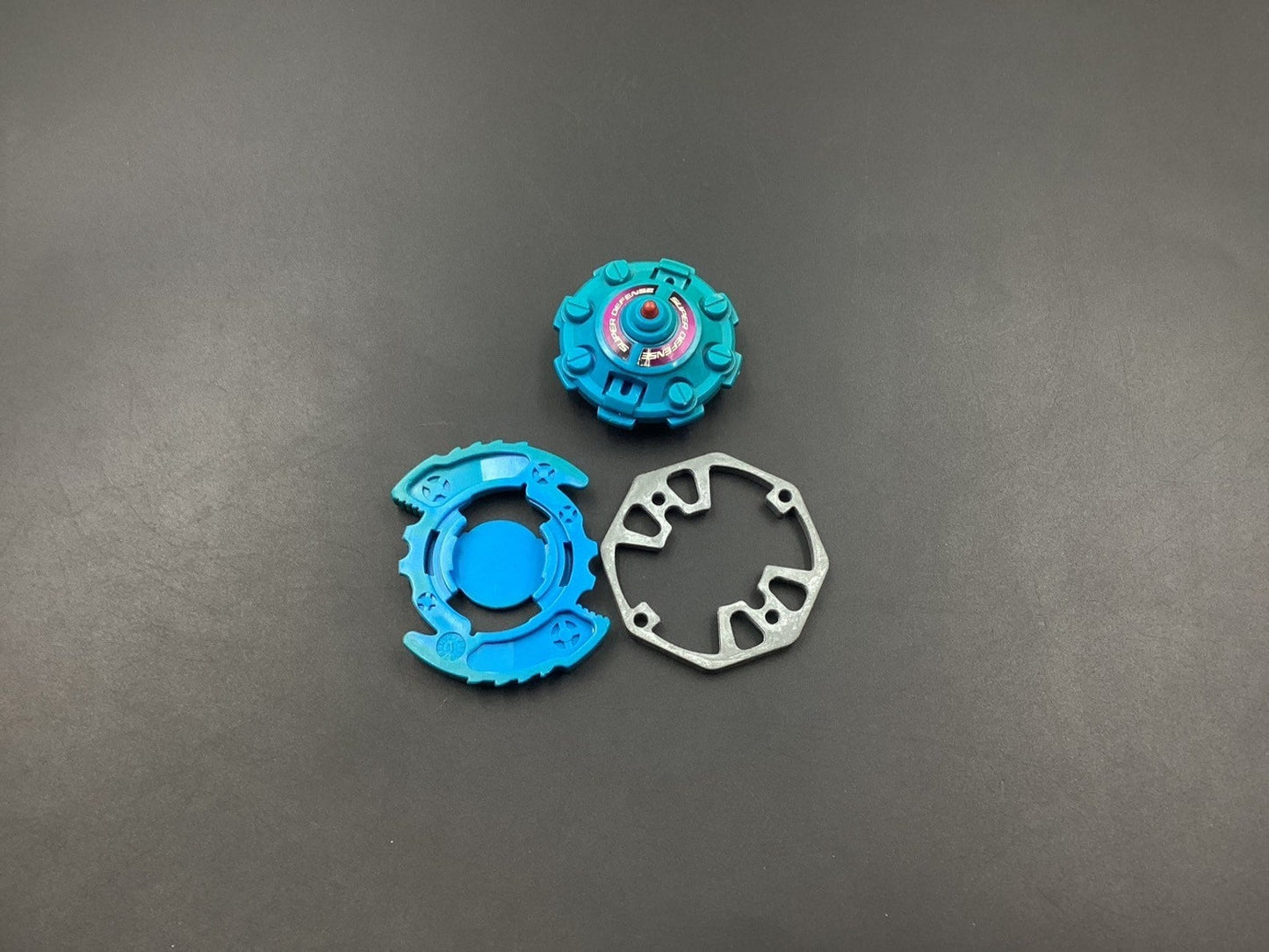 SKU BB2 F11 | Beyblade Takara , Sea Borg defense light blue Sunburned