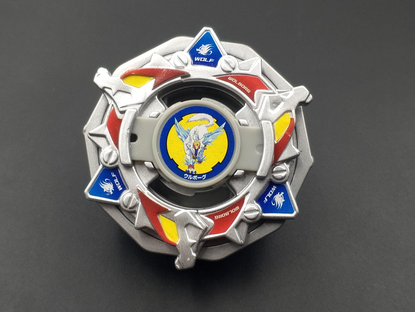 SKU BB02 F164 | Beyblade Takara , Gray Wolborg 4 Good condition