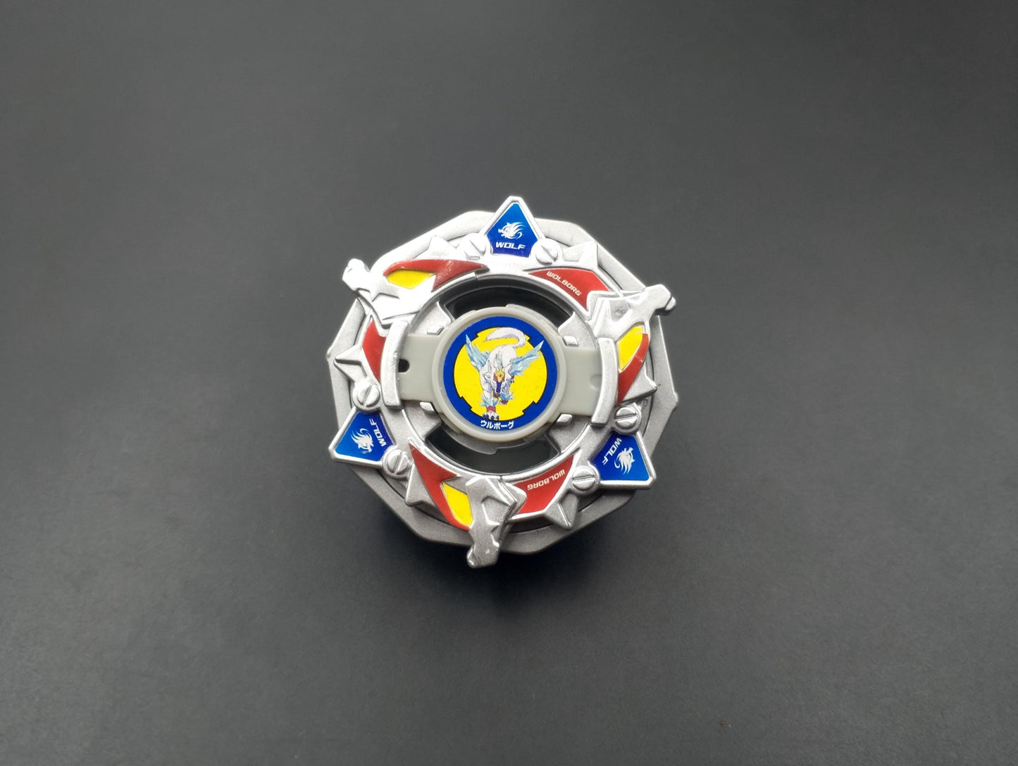 SKU BB02 F164 | Beyblade Takara , Gray Wolborg 4 Good condition