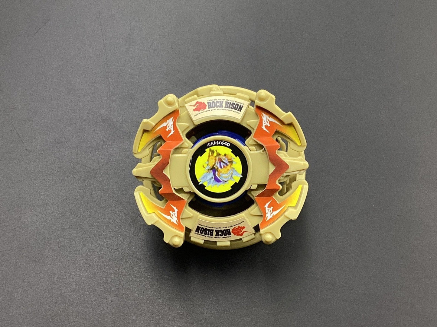 SKU BBF49 Beyblade Takara , rock bison brown sugar