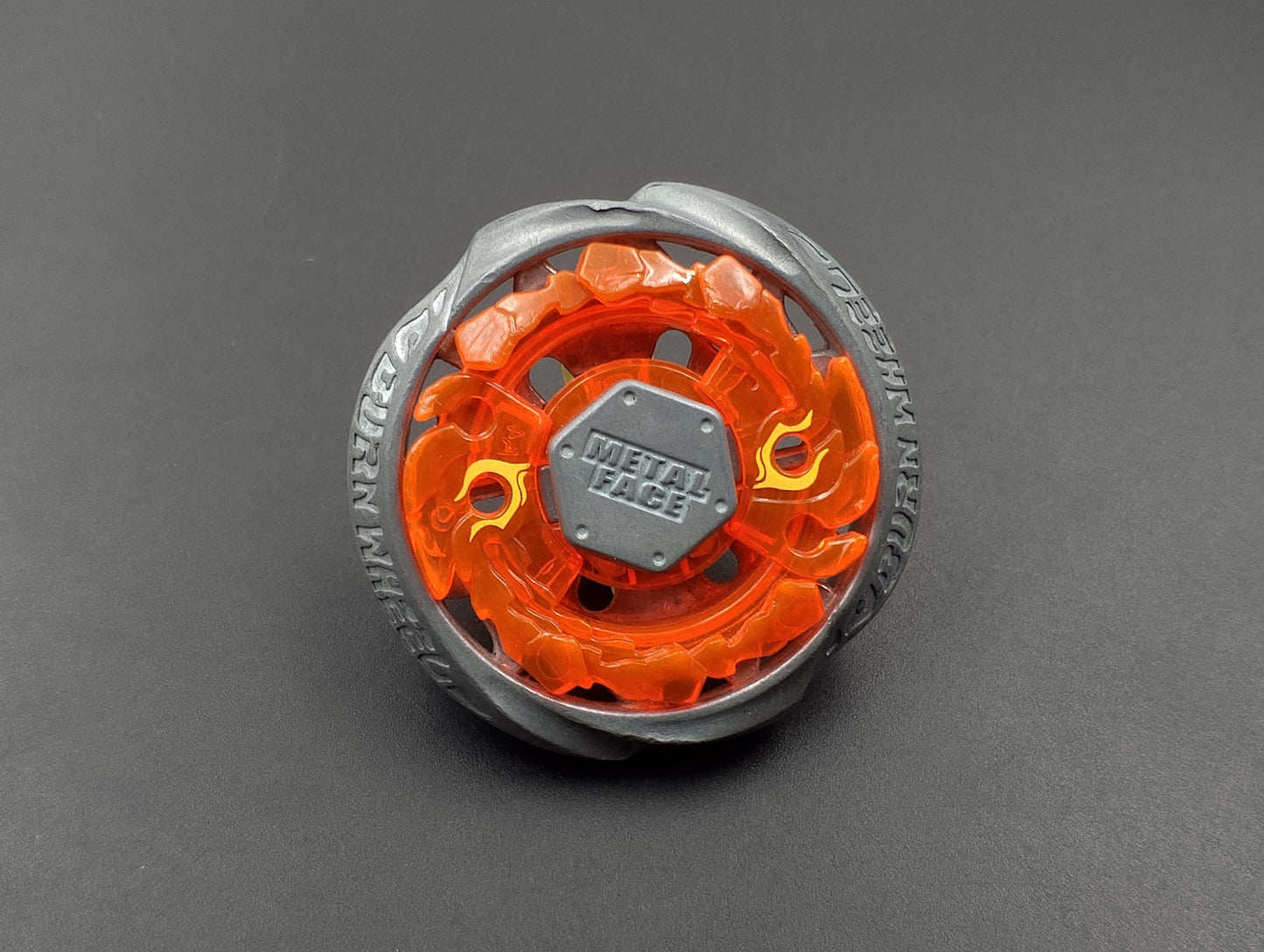 SKU BB03 F64 | Beyblade metal fight Takara , Orange burn fireblaze