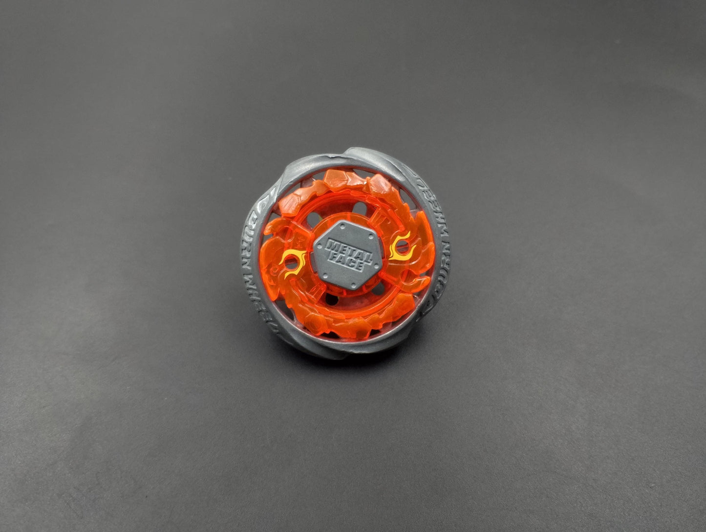 SKU BB03 F64 | Beyblade metal fight Takara , Orange burn fireblaze