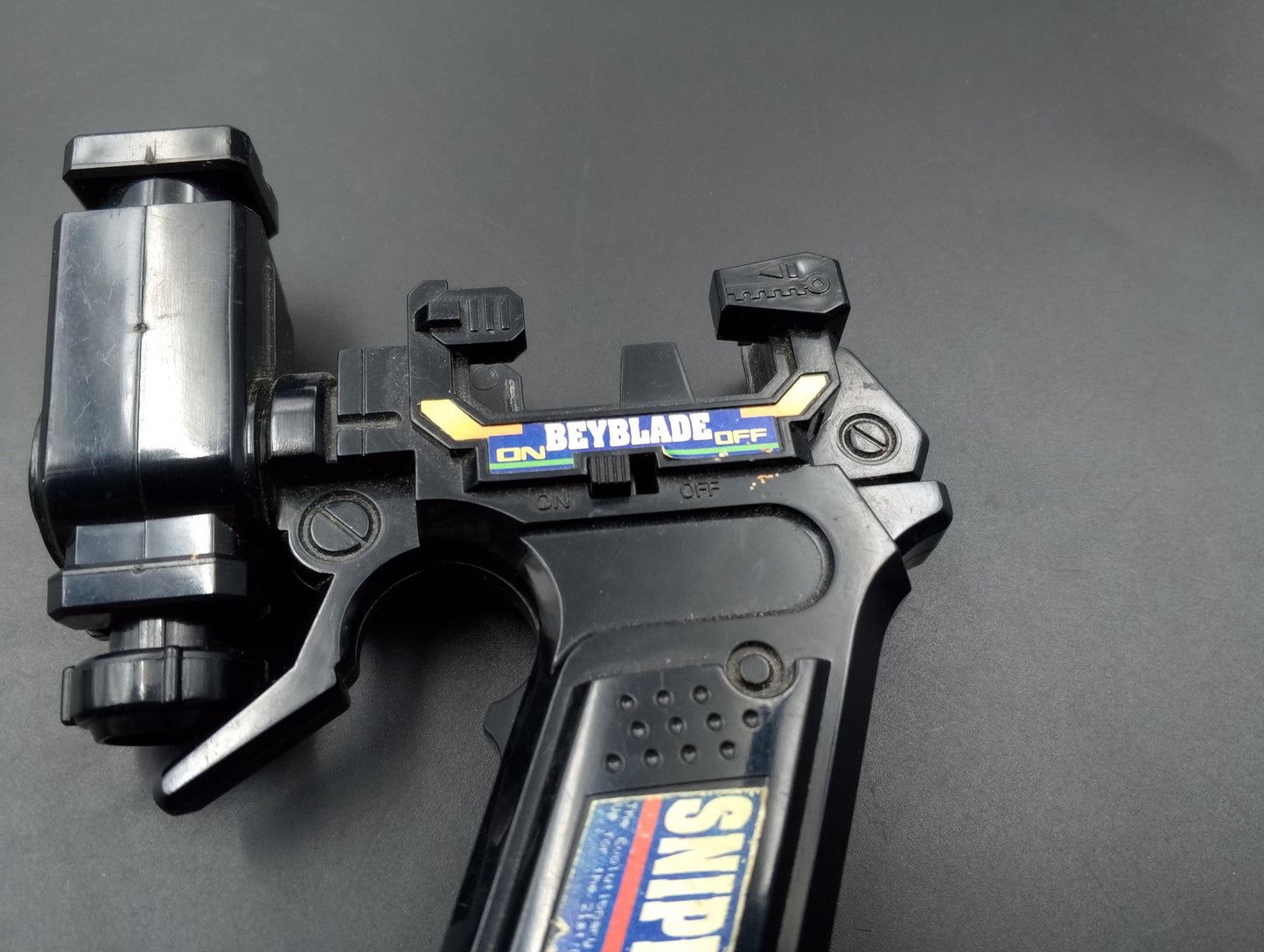 SKU BB02 F202 | Black Customize Takara sniper grip Beyblade launcher Function work fine