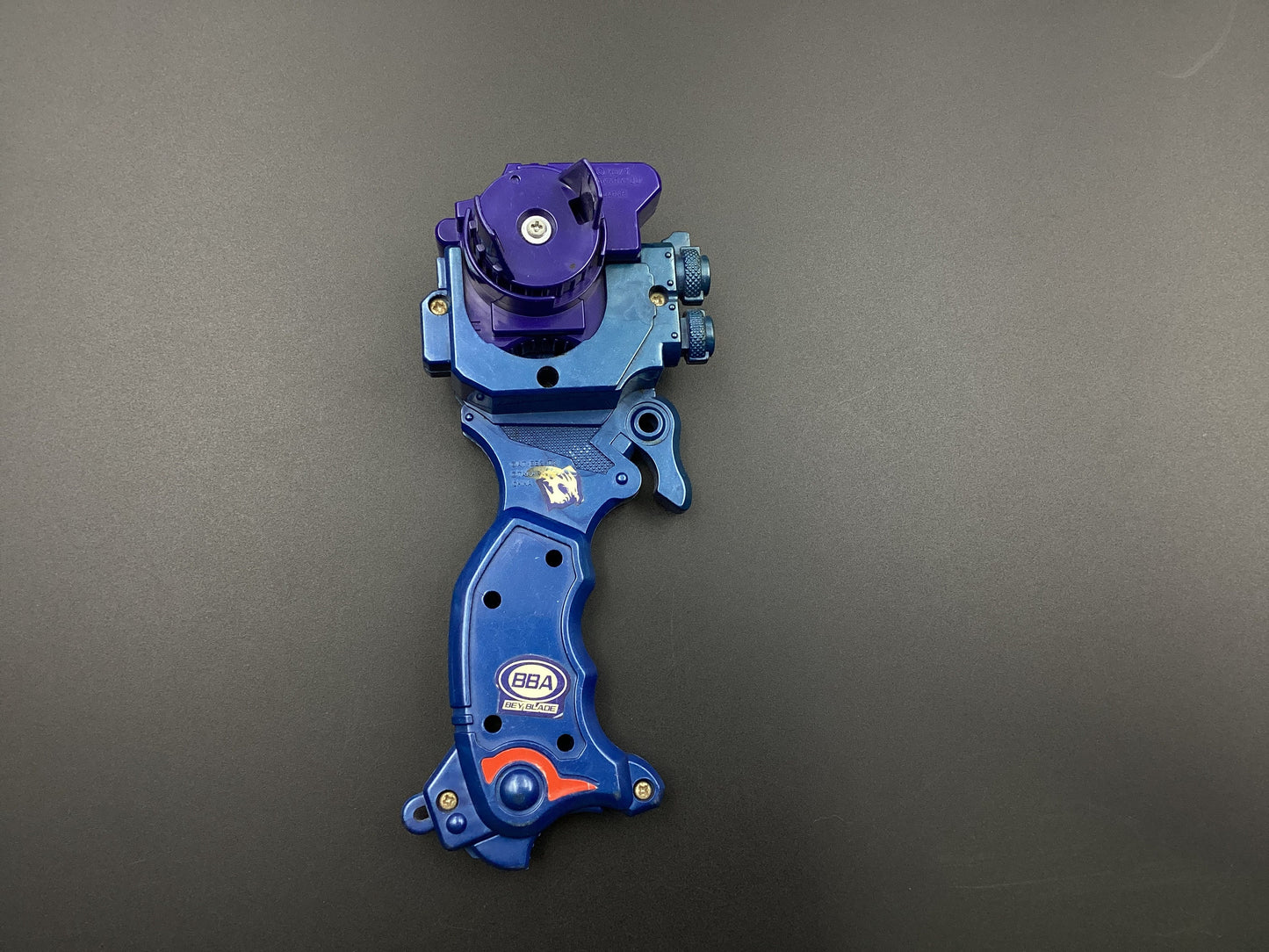 Blue Customize EZ Grip Takara V Force Beyblade launcher