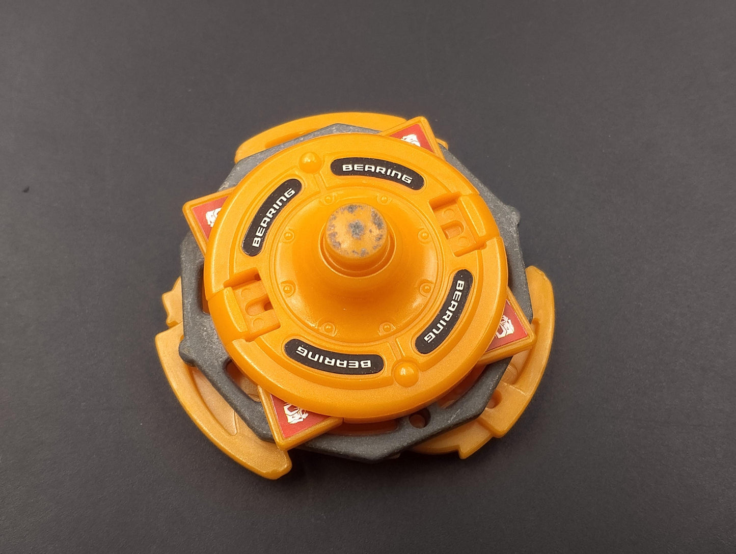 SKU BB02 F161 | Beyblade Takara , Orange Burning