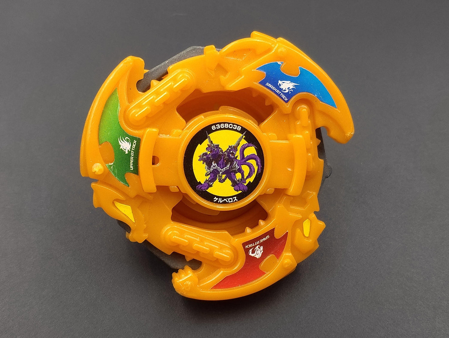 SKU BB02 F161 | Beyblade Takara , Orange Burning