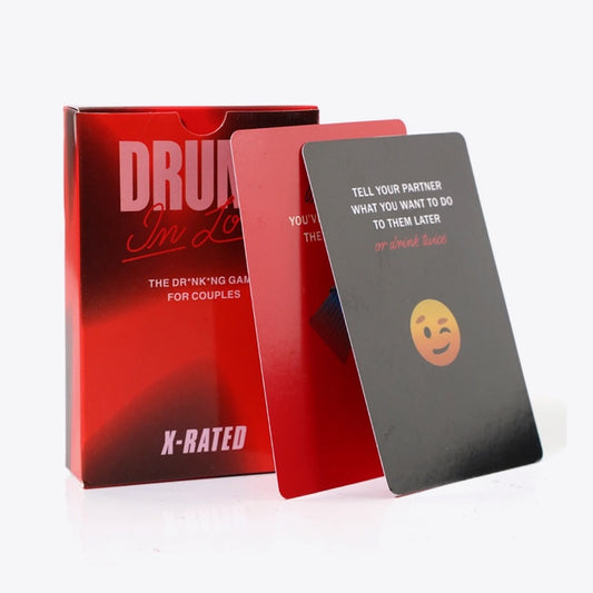 Drunk In Love: X-Rated Extension Pack (50 Cards) Romantic Couples Board Game Gifts for Couples