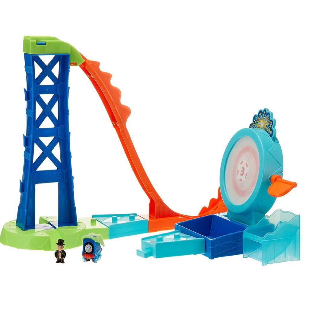 ￼Thomas & Friends™ MINIS Target Blast™ Stunt Set Push Along