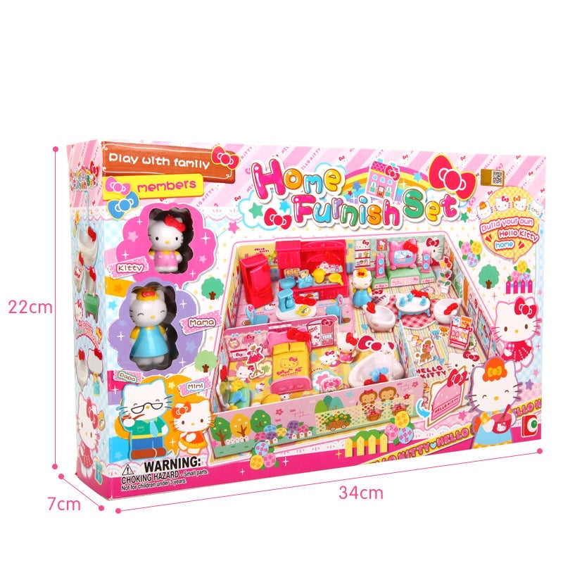 ￼Hello Kitty Furnish Home Set