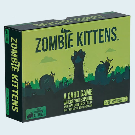 Zombie Kittens by Exploding Kittens - Card Games for Adults Teens & Kids - Fun Family Games