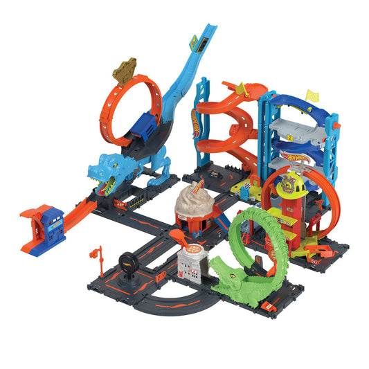 Hot Wheels City Transforming Race Tower Playset