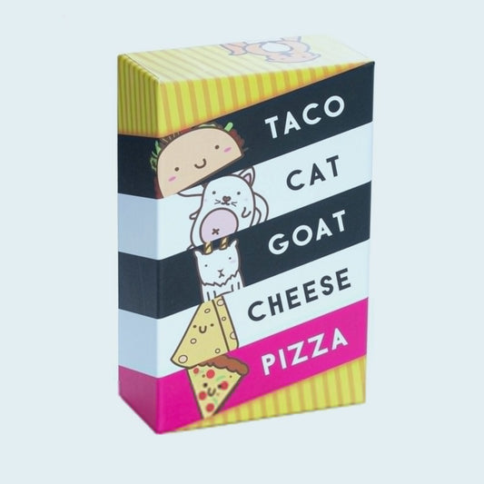 Taco Cat Goat Cheese Pizza On The Flip Side Card Game