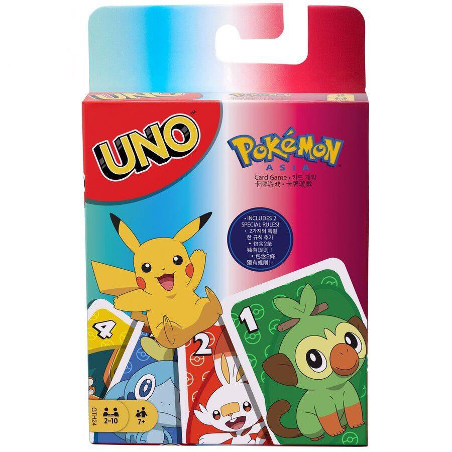 Mattel UNO Games Pokemon Sword & Shield Card Game Family Funny Entertainment Board Game Poker Cards Game