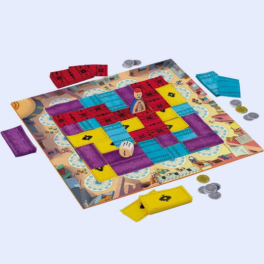 Marrakech | Strategy Game for Families and Adults | Ages 8+ | 2 to 4 Players