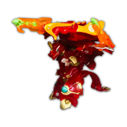 Bakugan Armored Alliance Translucent Red Pyrus Dragonoid Ultra Limited Edition | Authentic , Sega toys | Second hand , Used | VTTO00454