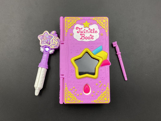 Precure Pretty Cute Glitter Force Twinkle Book Star | Authentic , Bandai | Used , All Fuction work fine | VTTO01383