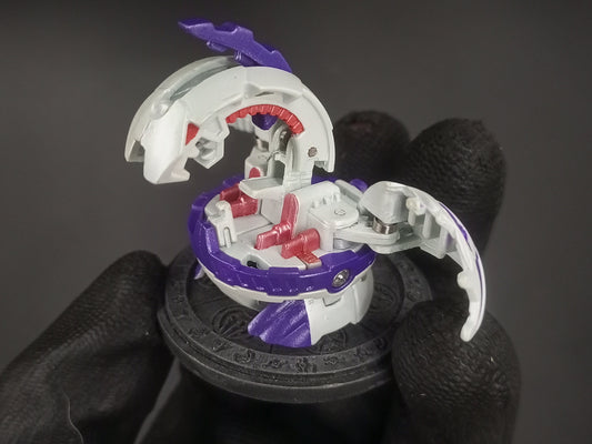 Bakugan Battle Brawlers White Pearl Naga ( Custom Painted As Anime )