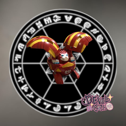 Bakugan Battle Brawlers B2 Pyrus Griffon |Custom Painted As Anime