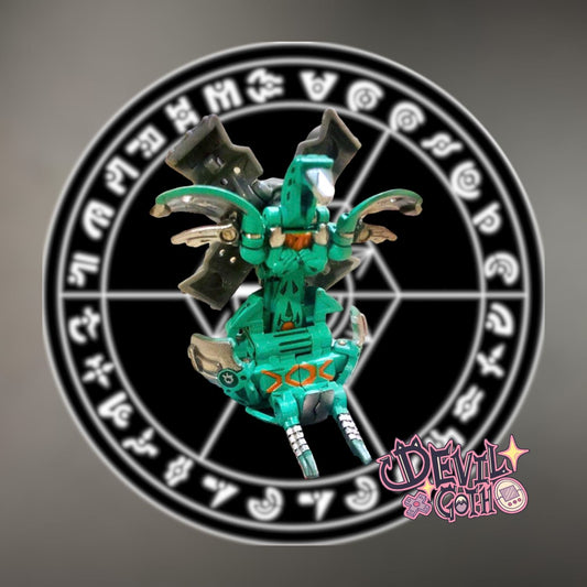 Bakugan Mechtanium Surge Ventus Spyron BakuNano Daftorix VHTF